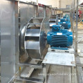 2000KG/H Fluidized Tunnel Bed Freezer